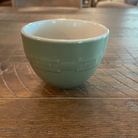Longaberger Woven Traditions Sage 4" Entertaining Bowl - Picture 1 of 6